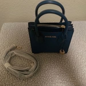 Michael Kors Cobalt Blue BNWT SUTTON Saffiano Leather Bag